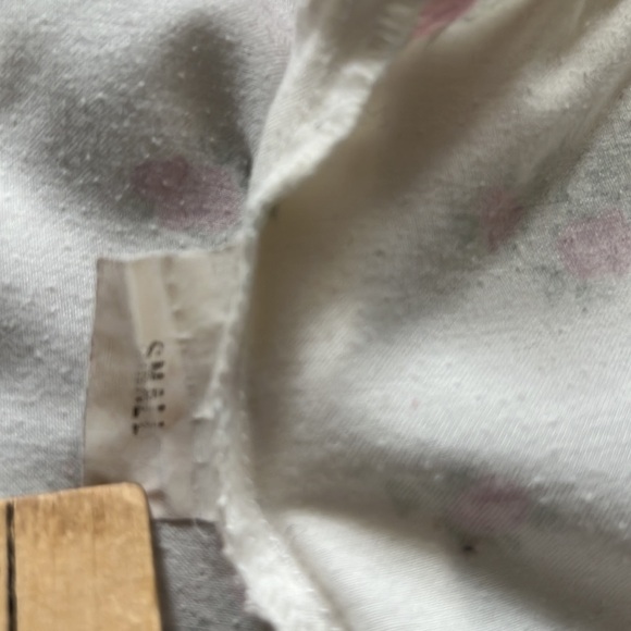 Vintage Character Satin Silky Rosebud Pajama Top and Bottom size small - Picture 8 of 8